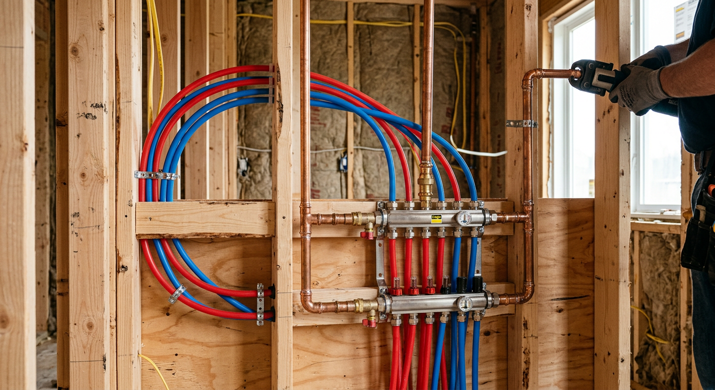 réfection réseau plomberie immeuble ancien Paris 18